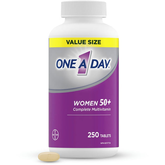 Women's 50+ Multivitamin Tablets, 90 Count