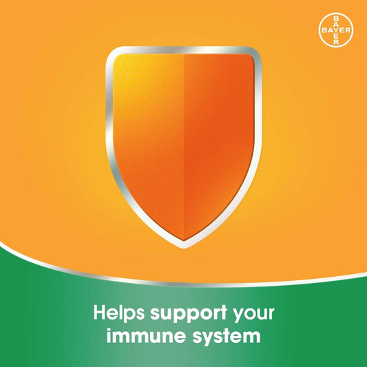 Vitamin B Complex + C Effervescent Tablets Orange 15 Pack