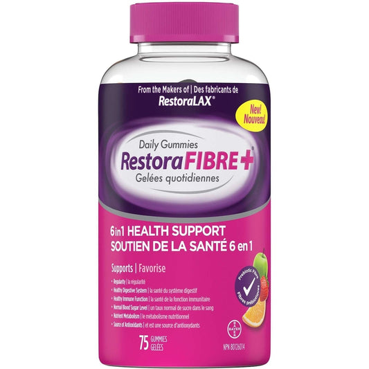6-in-1 Prebiotic Fibre Gummies, 75 Count