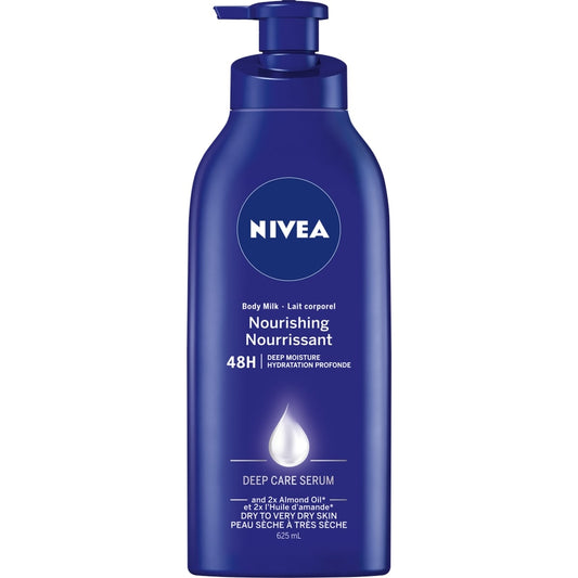 NIVEA Nourishing Body Milk for Dry Skin 625ml