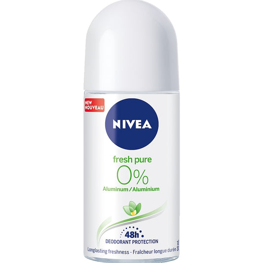 NIVEA Fresh Pure Aluminum-Free Roll-On Deodorant 50ml