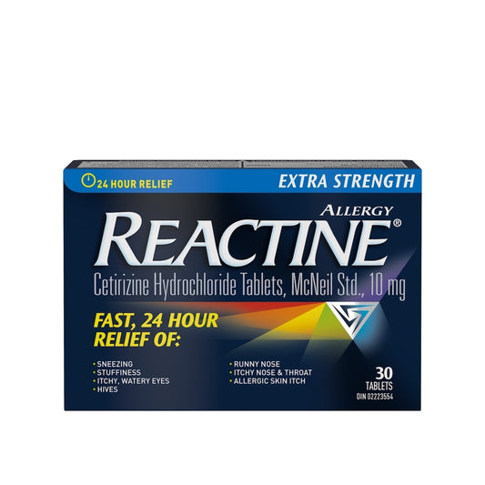 Reactine Extra Strength Allergy Tablets, 30 Count