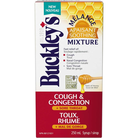 Congestion & Cough Syrup with Honey 250mL