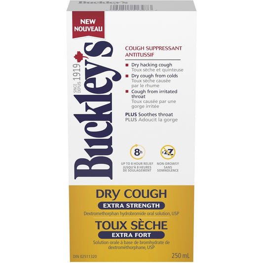 Extra Strength Dry Cough Syrup 250mL