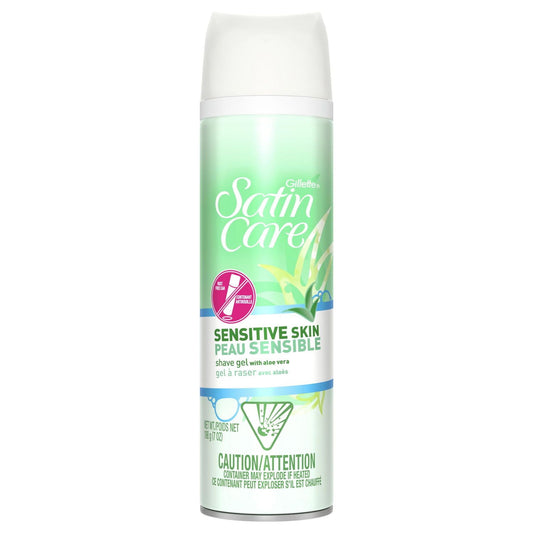 Satin Care Sensitive Skin Shaving Gel for Women 198g