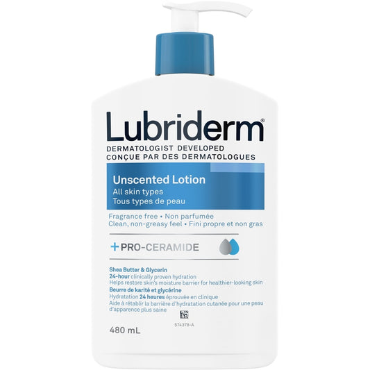 Unscented Daily Moisturizing Lotion 480ml