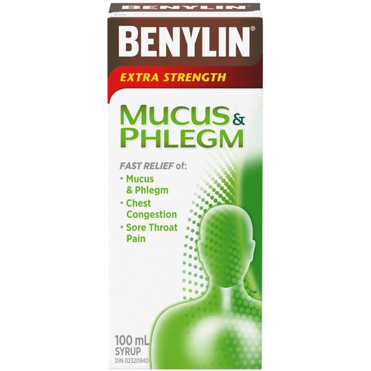 Extra Strength Mucus & Phlegm Relief Syrup 100mL