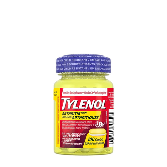 Tylenol Arthritis Pain Relief Caplets 100 Count