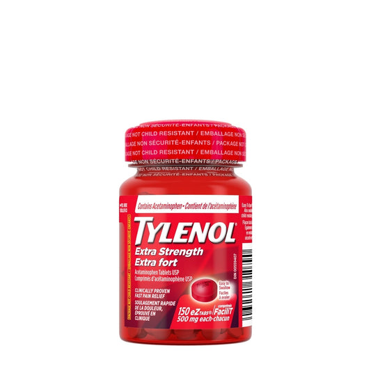 Tylenol Extra Strength EZ Tabs 500mg 150 Tablets