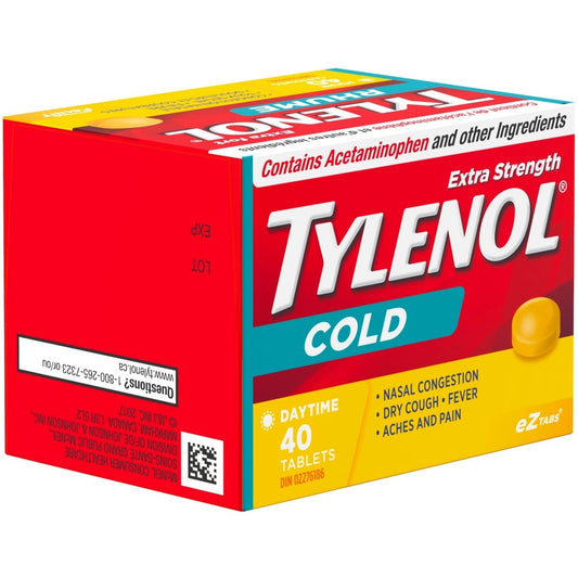 Tylenol Extra Strength Daytime Cold Relief Tablets 40ct