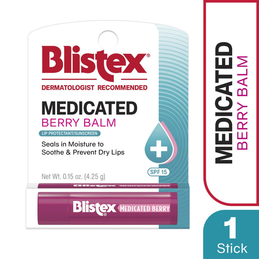 Blistex Medicated Berry Lip Balm SPF 15, 4g