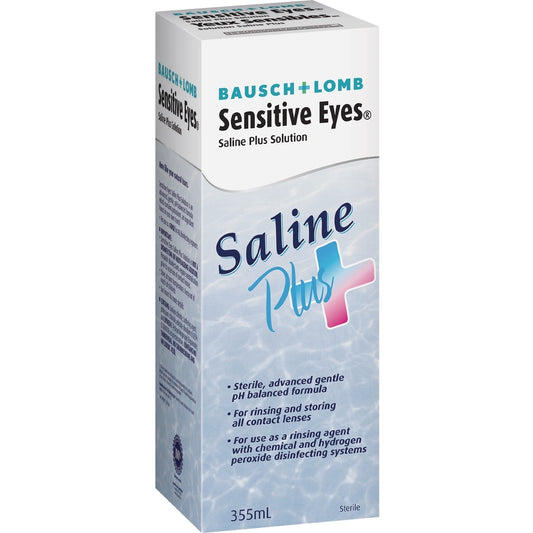 Sensitive Eyes Saline Solution 355ml
