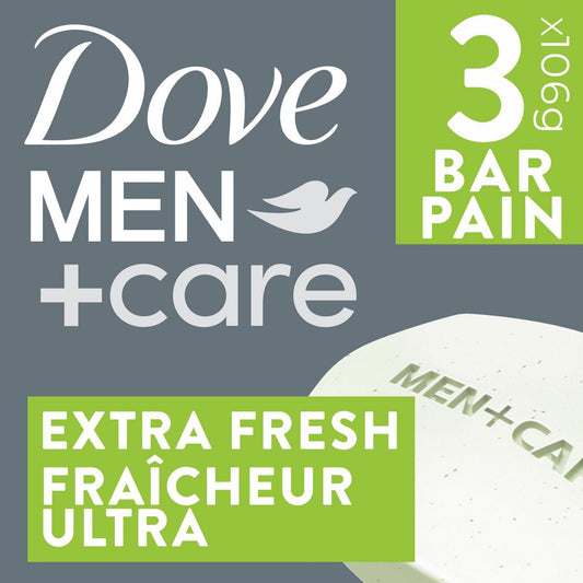 Men+Care Extra Fresh Bar Soap 3-Pack (106g)