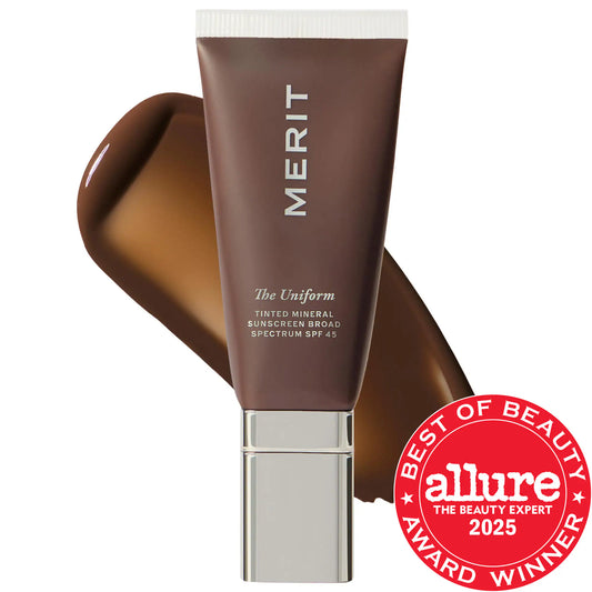 The Uniform Tinted Mineral Sunscreen Broad Spectrum SPF 45