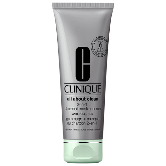 All About Clean™ 2-in-1 Charcoal Face Mask + Scrub Exfoliator