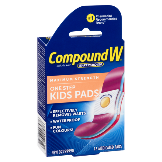 Kids Wart Remover Pads, 16-Pack