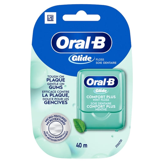 Glide Comfort Plus Mint Dental Floss 40m