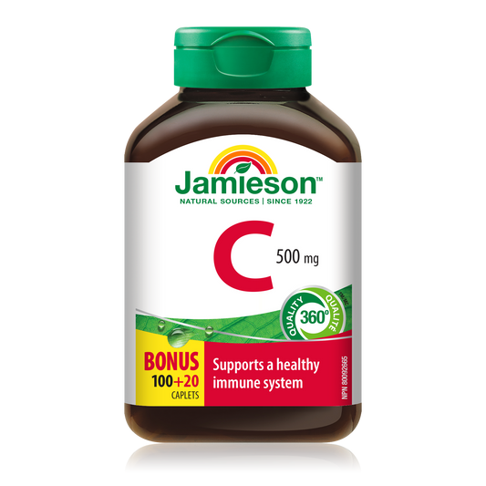 Vitamin C 500mg Timed Release Caplets 120 Count
