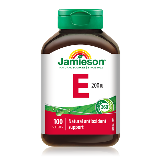 Vitamin E 200 IU Softgels, 100 Count