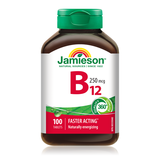 Vitamin B12 250mcg Tablets, 100 Count