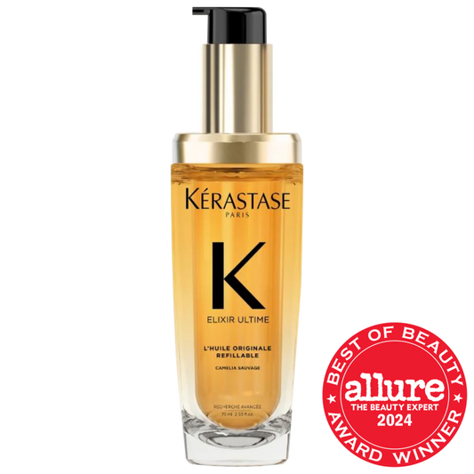 Elixir Ultime Refillable Hydrating Hair Oil for Shine