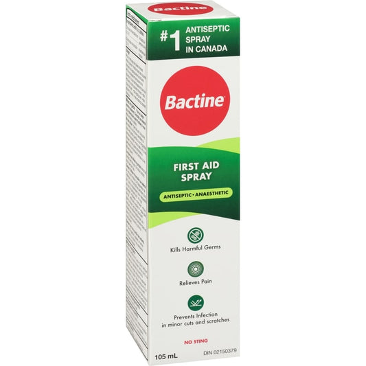 Bactine First Aid Antiseptic Pump 105ml