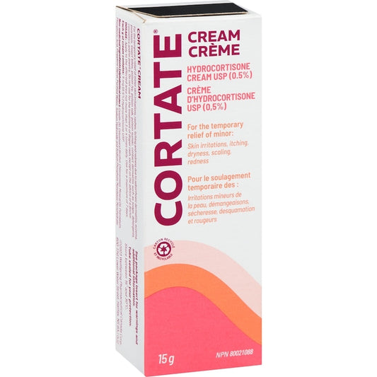 Cortate 0.5% Hydrocortisone Cream 15g