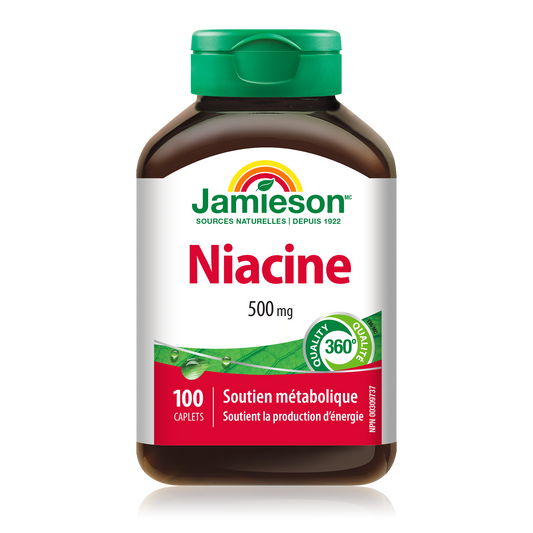 Niacin (Vitamin B3) 500mg – 100 Caplets