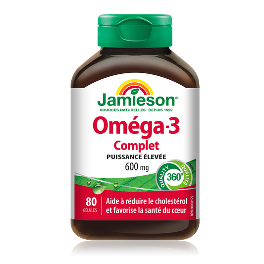 Omega-3 Complete Softgels 80 Count