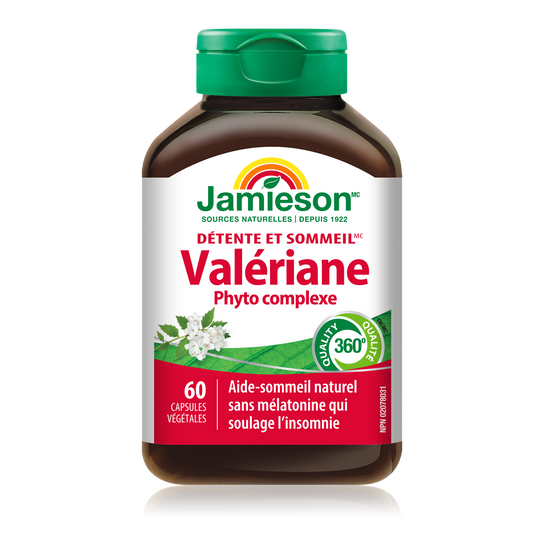Valerian Herbal Sleep Complex Capsules 60ct