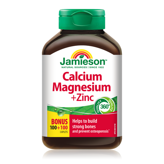 Calcium Magnesium Zinc Caplets 200 Count