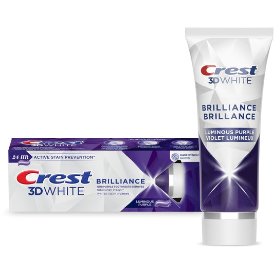 3D White Brilliance Luminous Purple Toothpaste 85ml