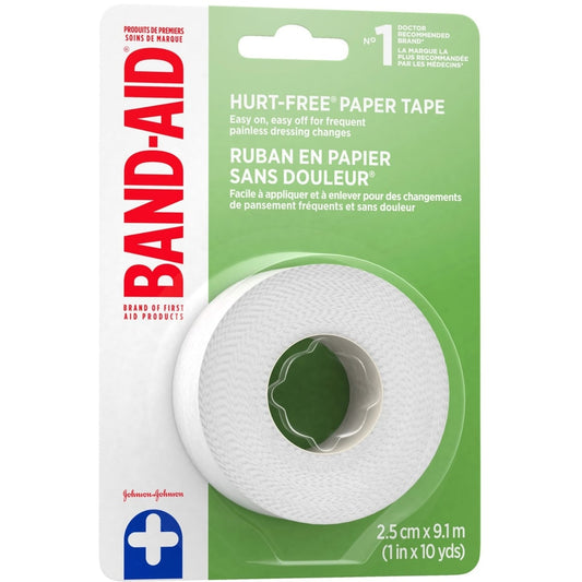 Paper Medical Tape 1" x 10 Yards