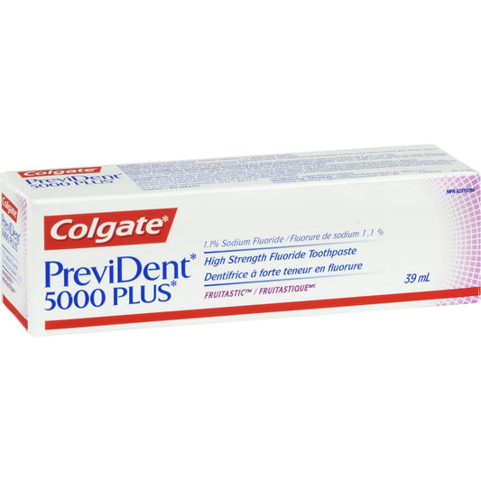 5000 Plus Fluoride Toothpaste, Fruit Flavor, 39ml