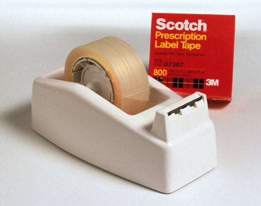 3M Scotch 800 Clear Label Protection Tape, 1.75" x 72 yds, 3" Core