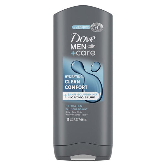 Men+Care Clean Comfort Body & Face Wash 400ml