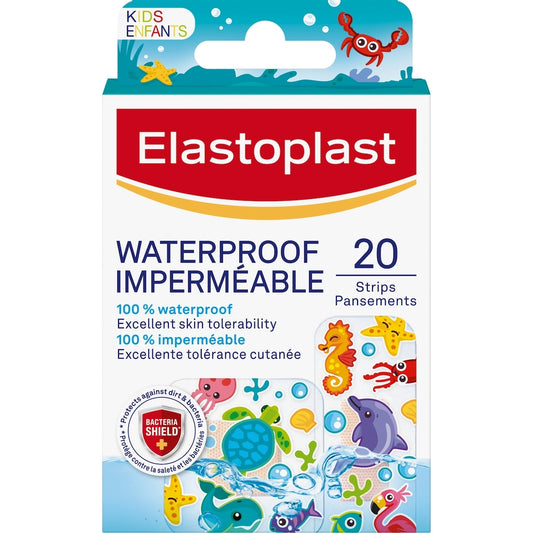 AquaProtect Kids Waterproof Bandages - 20 Pack