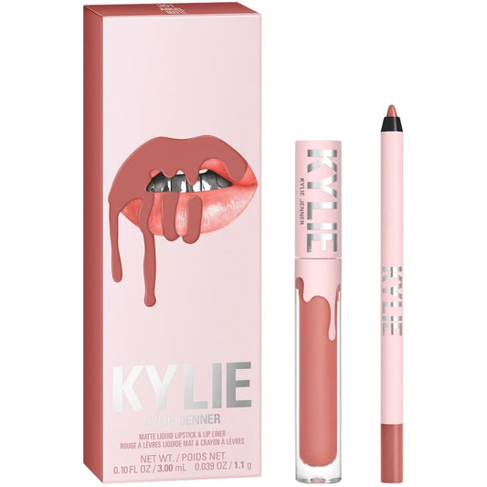 Matte Lip Kit, perfect lip routine, highly-pigmented, long-lasting, smudge-resistant, vegan
