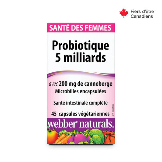Women's Probiotic with Cranberry 45 Capsules