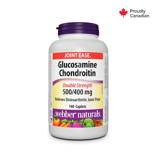 Glucosamine Chondroitin Double Strength 500/400mg 140 Capsules