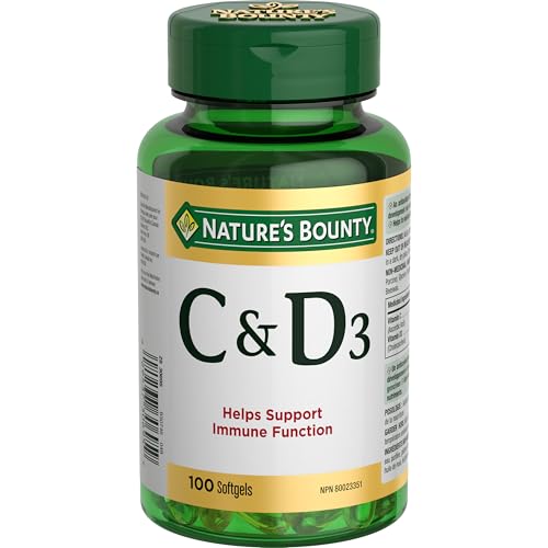 Vitamin D1000 & C500 Softgels 100ct