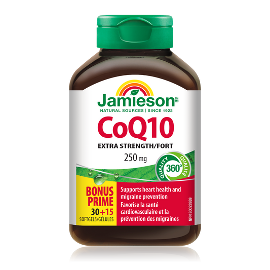 CoQ10 250mg Softgels, 45 Count