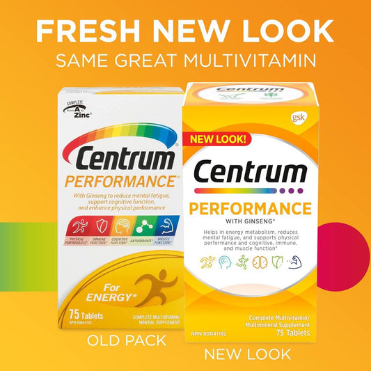 Centrum Performance Multivitamin 75 Tablets