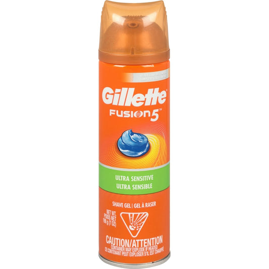 Fusion HydraGel Ultra Sensitive Shave Gel 198g