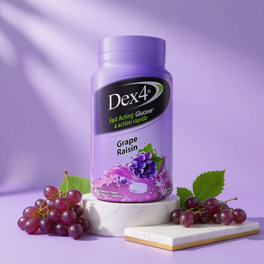 Grape Glucose Tablets Bottle (50 Count)