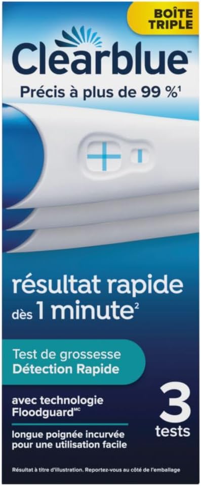 Rapid Detection Pregnancy Test Kit, 3-Pack