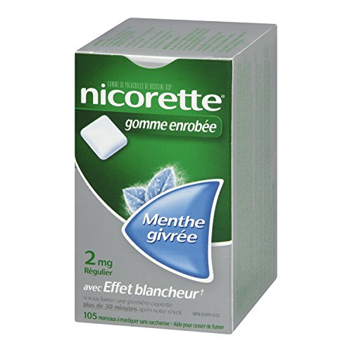 Ultra Fresh Mint Nicotine Gum 2mg 105 Pieces