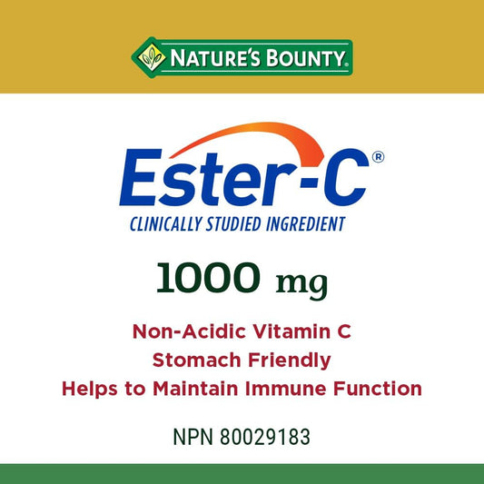 Ester-C 1000mg Vitamin C Tablets, 90 Count