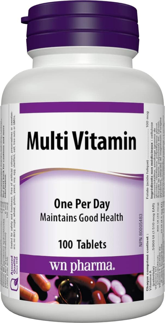 Multivitamin Tablets 100 Count