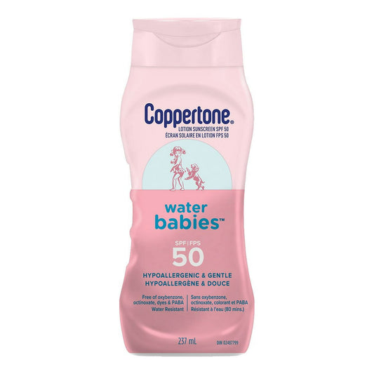 Water Babies SPF 50 Sunscreen Lotion 237ml